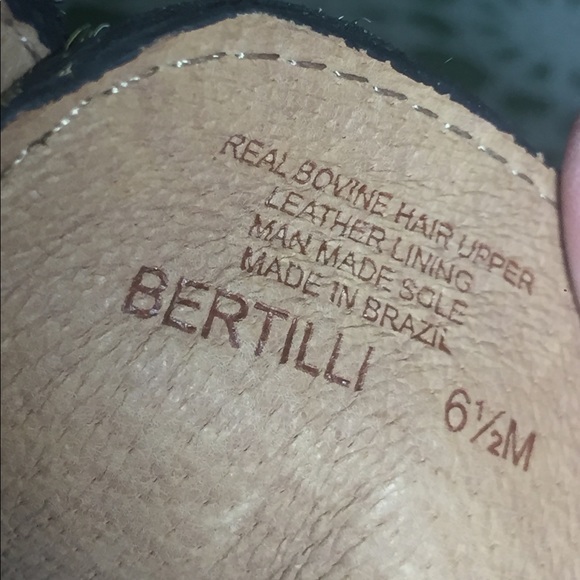 🌸NWOB Antonio Melani Dyed Cow Hair Combat Style Boots - Picture 12 of 12